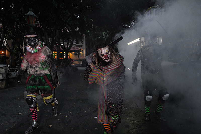 Scary ghouls at Castle Dark