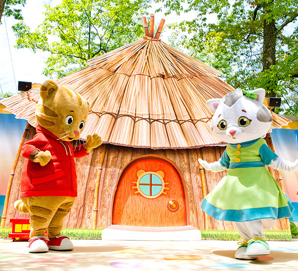 Daniel Tiger & Katerina Kittycat 