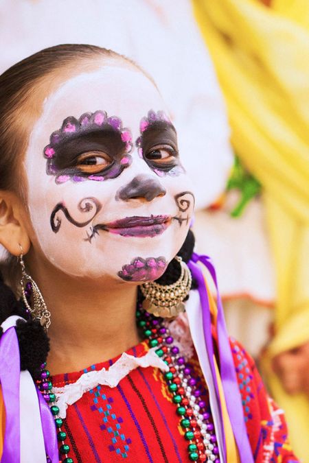 Teenagers scared at Halloween event