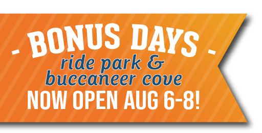 bonus days park hours banner