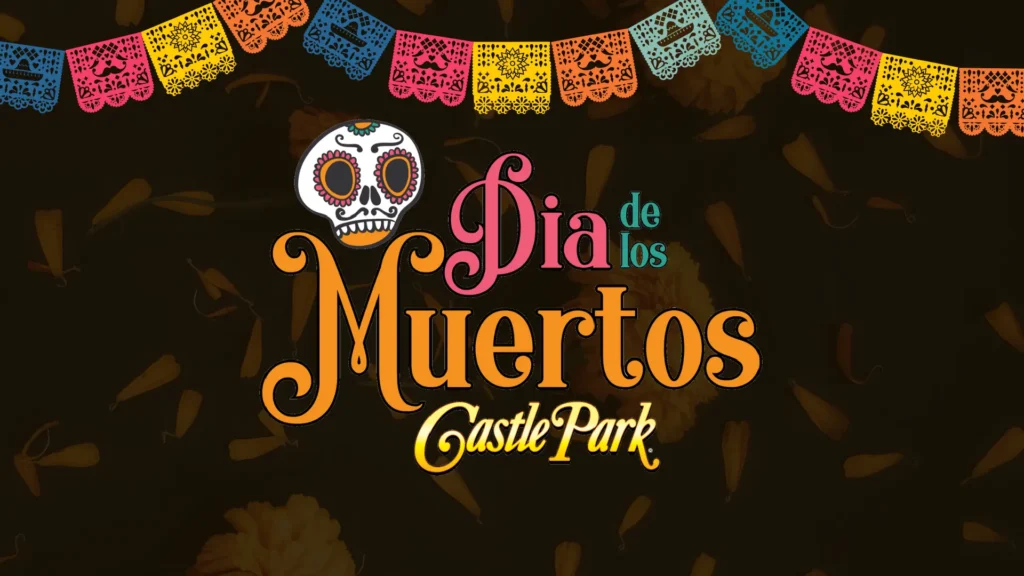 Dia de los Muertos daytime halloween event at castle park