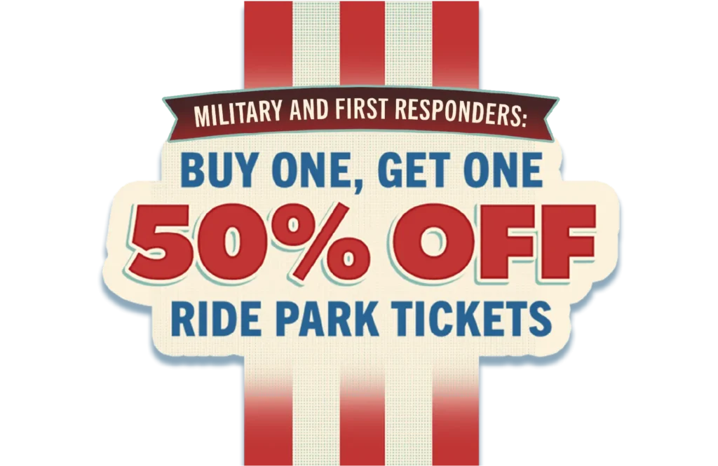 buy one get one 50% off for military