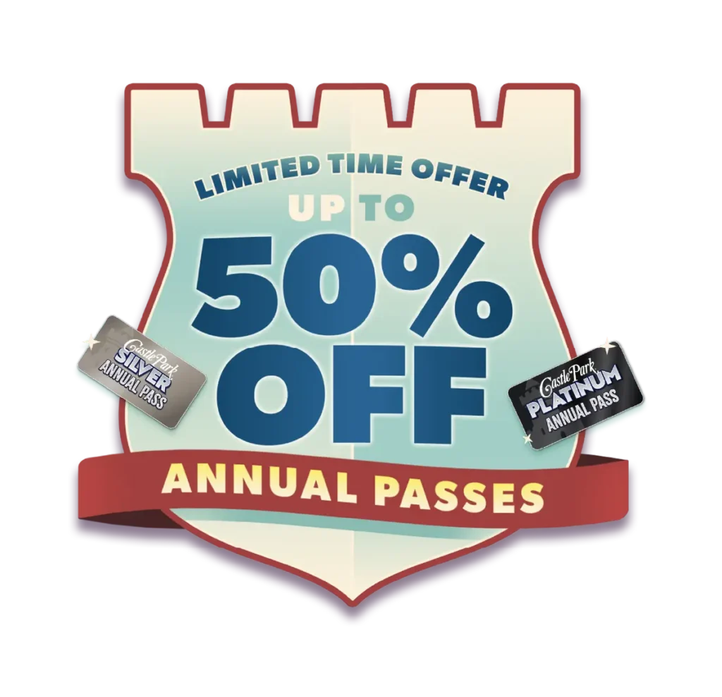 50% off annual passes at castle park