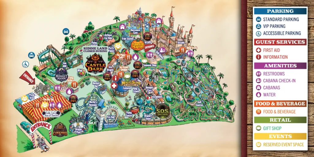 Castle Park Map