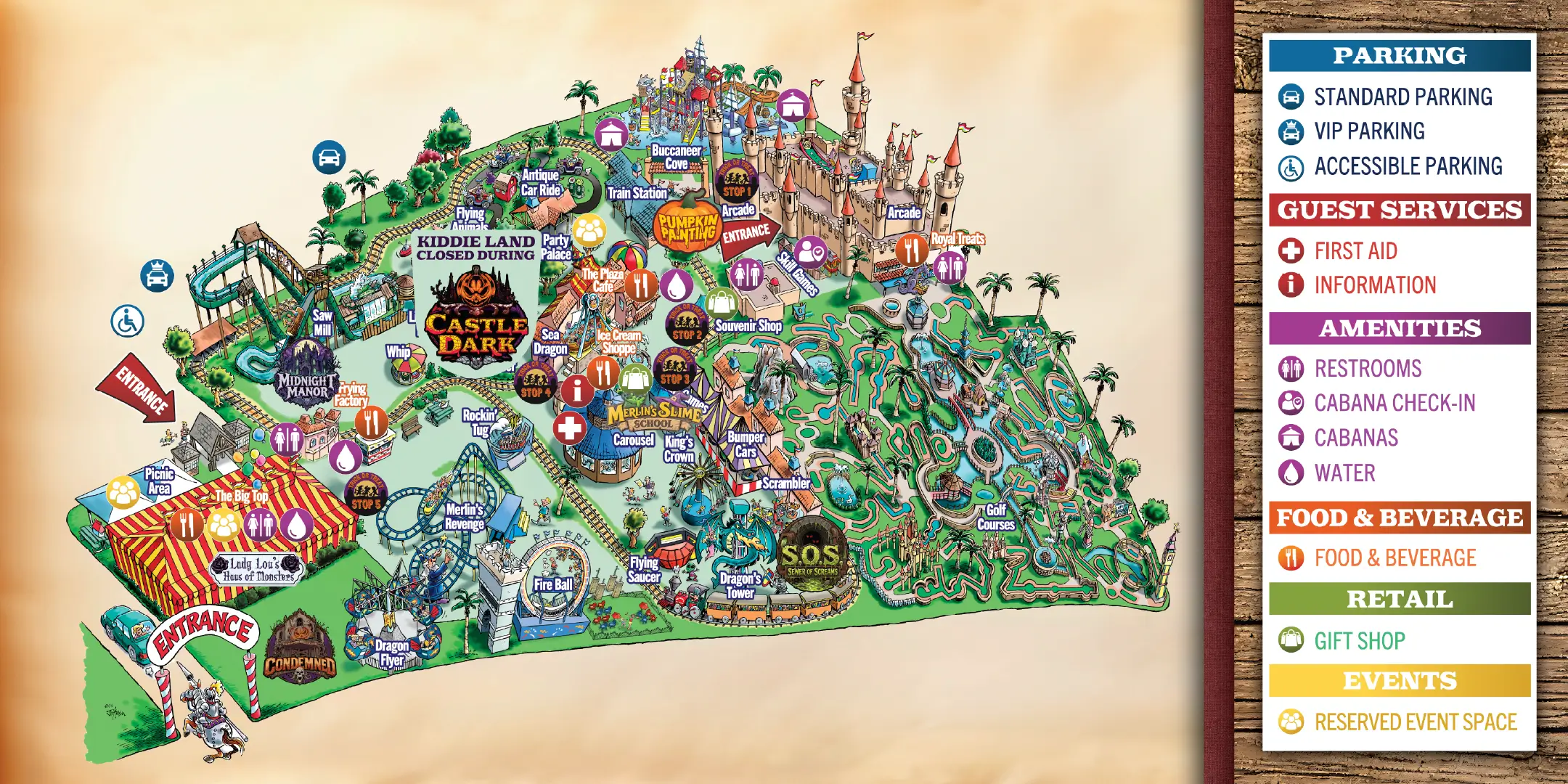 Castle Park Map
